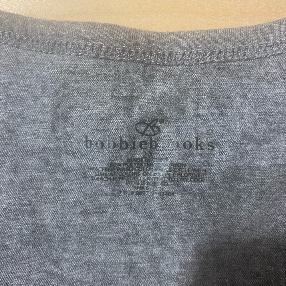 Bobbie Brooks Gray Pajama Set 2X (FS) - Picture 10 of 10